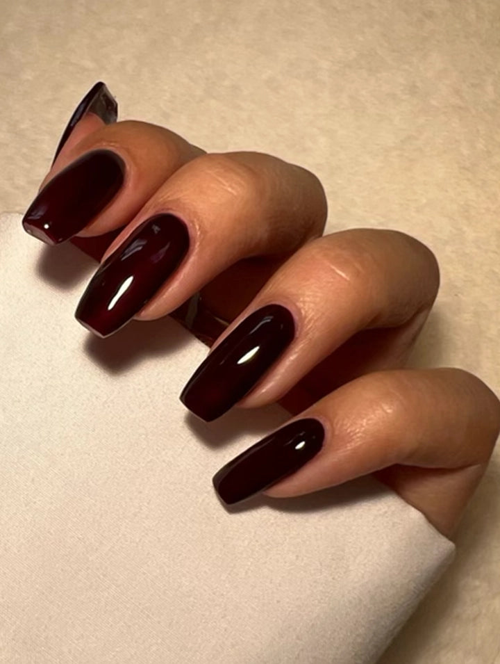 Oxblood polish hotsell